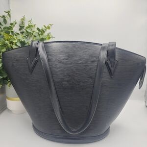 🔥Authentic Louis vuitton Saint-Jacques black epi tote bag🔥